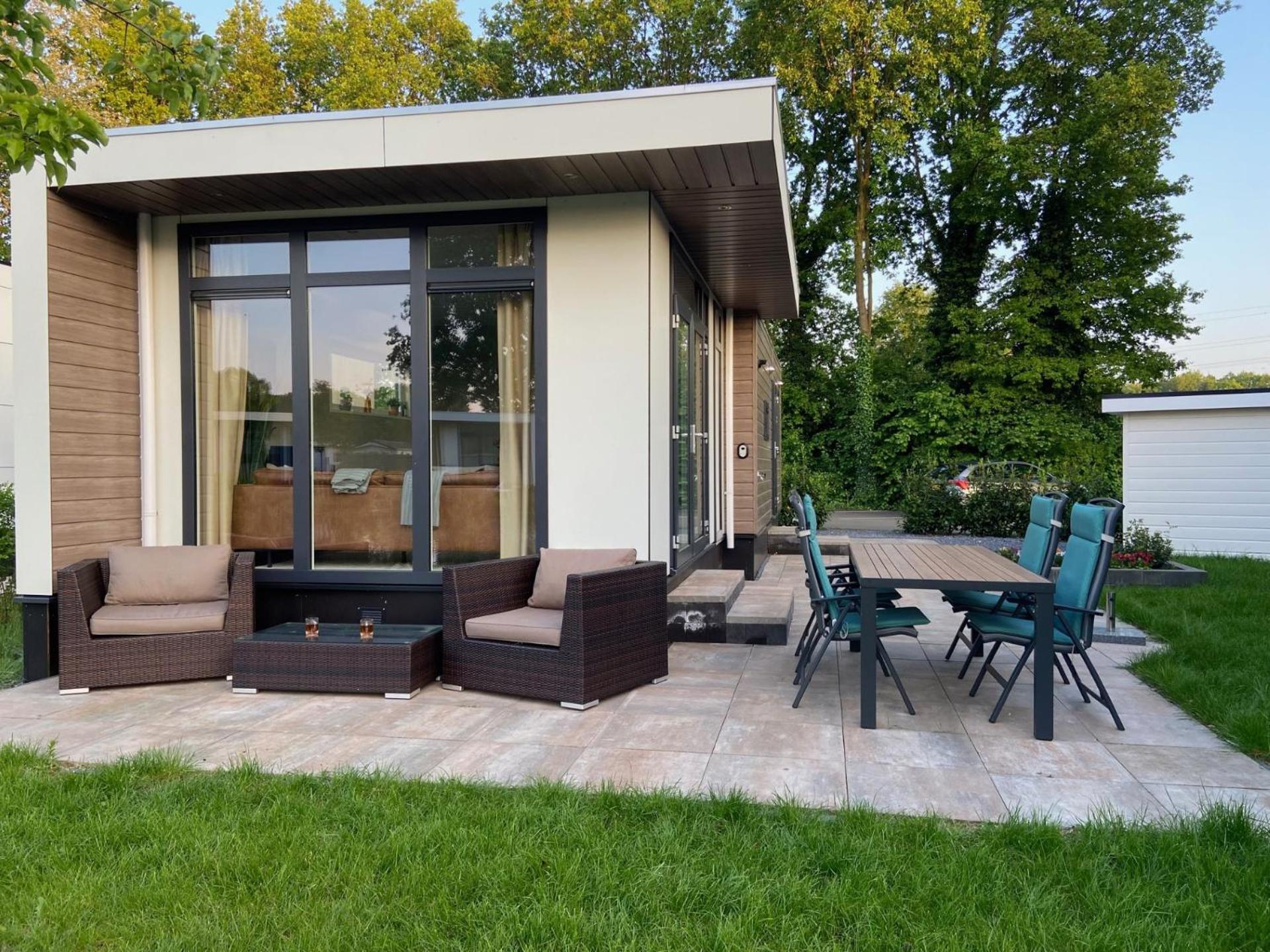Chalé Kindvriendelijk Luxe In De Bossen Met Prive Sauna