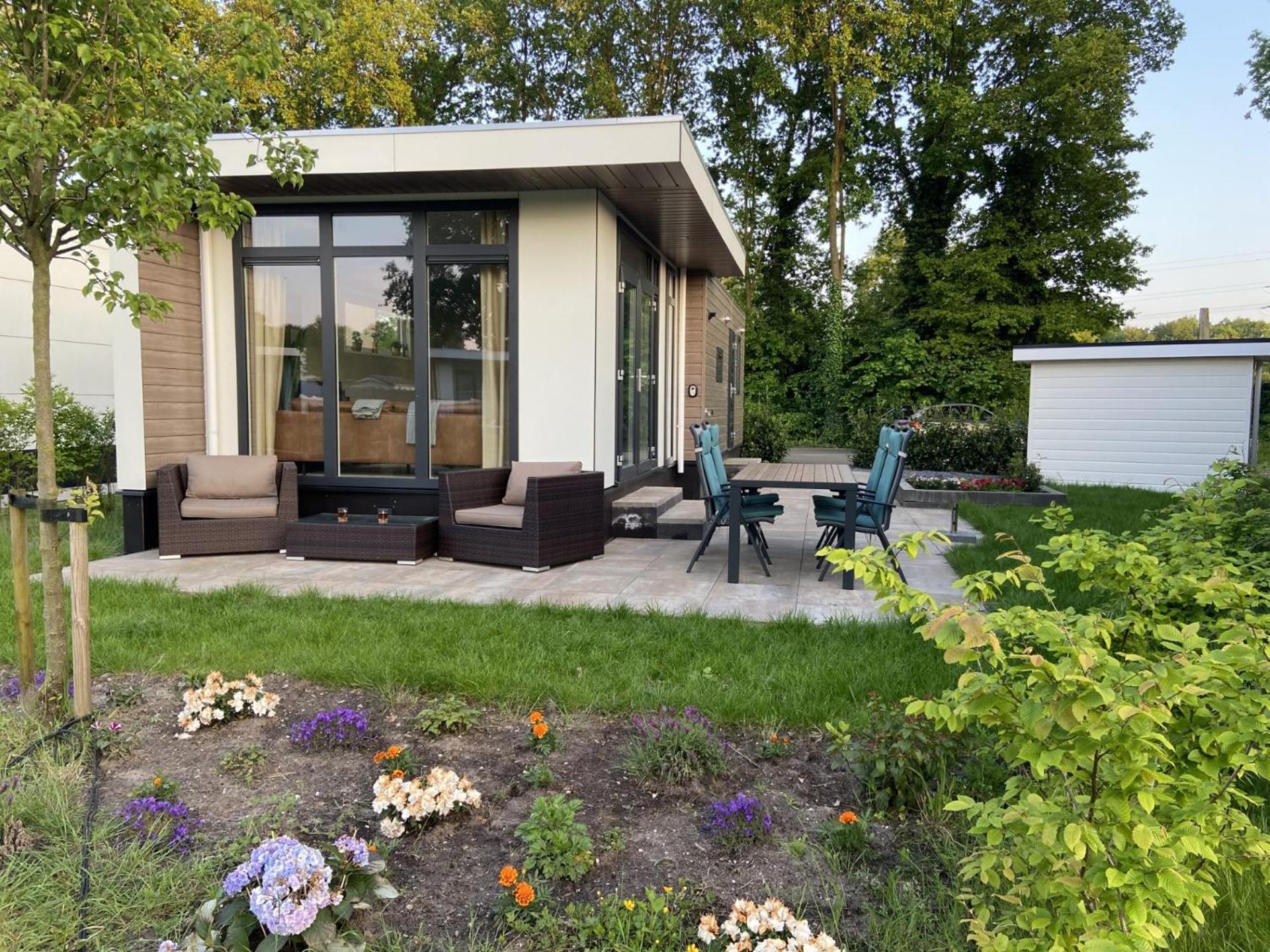 Kindvriendelijk Luxe In De Bossen Met Prive Sauna Chalé